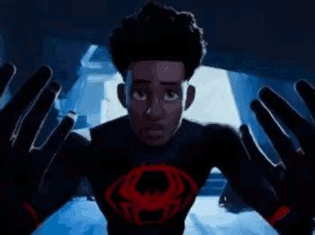 Miles Morales Running From Miguel OHara